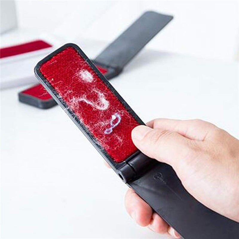 Baitaihem 6 Pack Mini Fold Up Lint Brushes for Travel Compact Purse Pocketï¼ˆBlackï¼‰ - Image 5